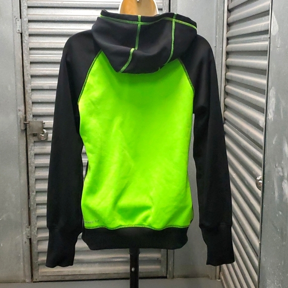 Women's Small, Neon Green, Nike hoodie - Picture 2 of 3